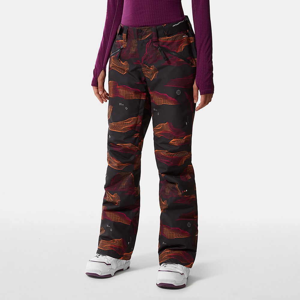 The North Face Pants Womens Australia - The North Face Aboutaday Ski Black Skiing And Snowboarding (